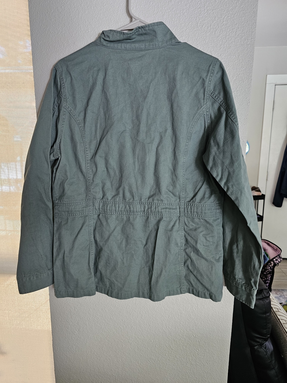 Light Teal Utility Jacket - Picture 4 of 5